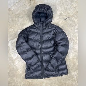 MINT Mountain Hardware Down Filled Full Zip Jacket with Hood - M